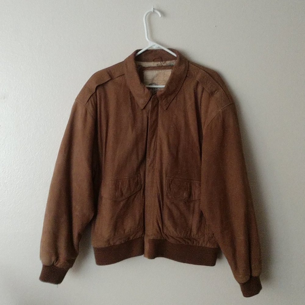 G-III, leather jacket